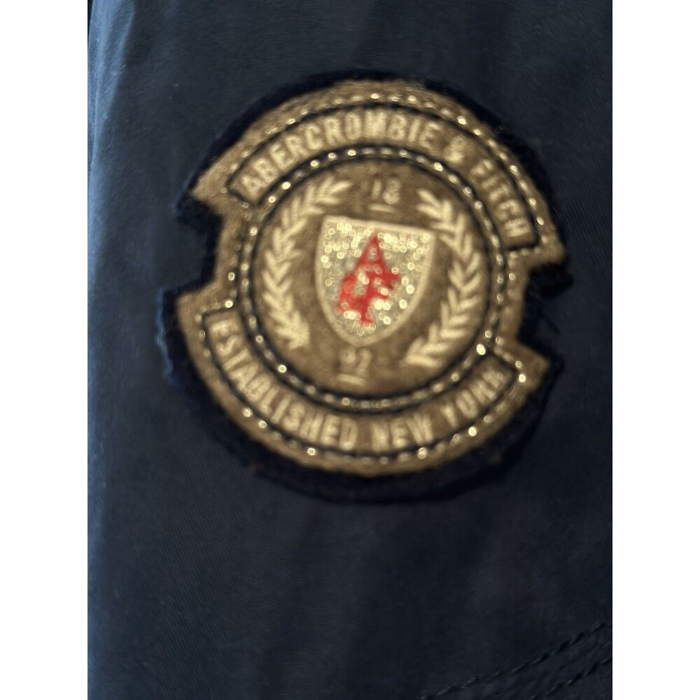 Y2K Abercrombie and Fitch NWT Military Style Jacket S Vintage Fur Trim . NWT ! - Picture 8 of 16